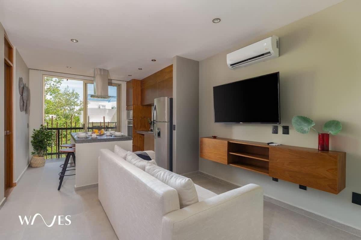 Luminous 2 Bedroom With Roof Pool Close To Zone By Waves Management * Tulum